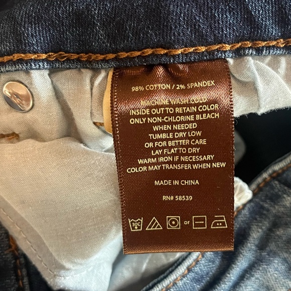 Kut from the Kloth Medium Wash Cropped Women's Denim Jeans Size 8 - Picture 10 of 15